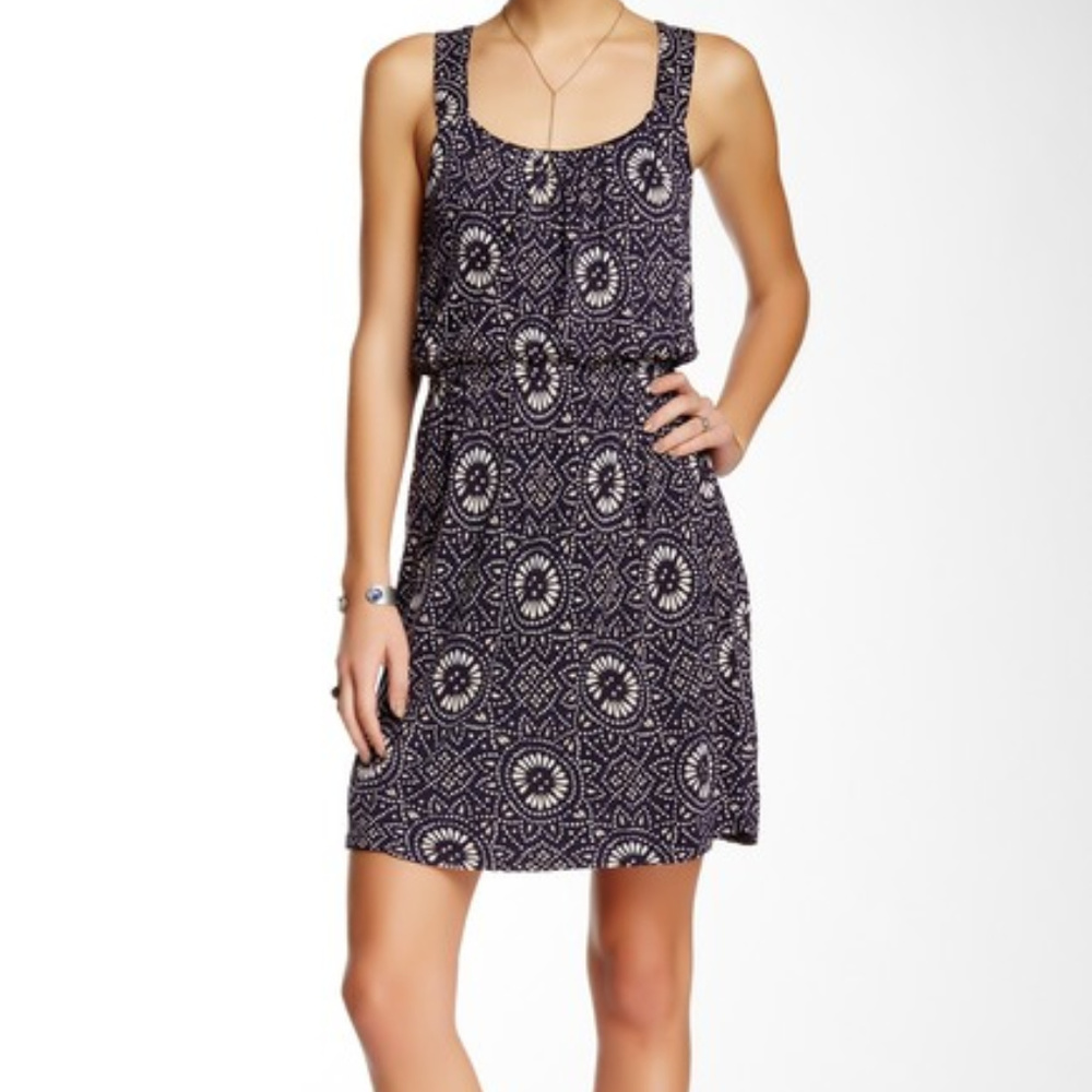 Lucky Brand Batik Mosaic Sundress